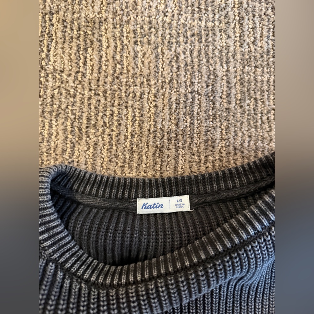 Katin Charcoal Crewneck Sweater